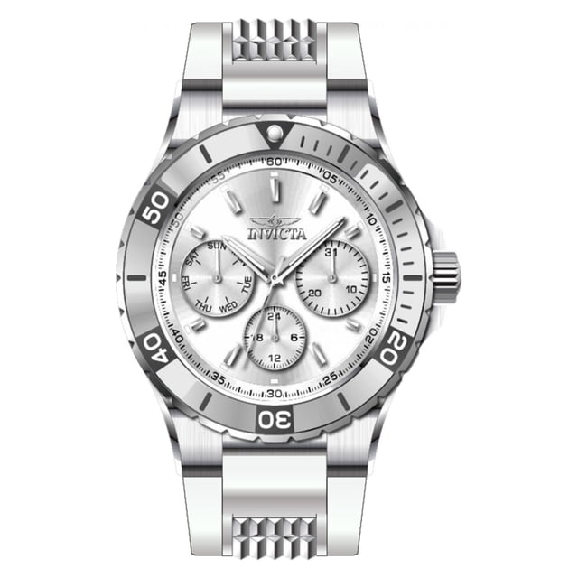 INVICTA Aviator Lady 38mm Stainless Steel Steel Silver dial VH