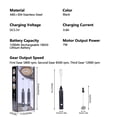 thumbnail image 3 of TOP-MAX Wireless Household Milk Coffee Frother with 2 Stirring Rods 3 Gear Adjustable Milk Bubbler, 3 of 8