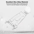 thumbnail image 4 of 6 String Bass Bridge Tailpiece With Screw Adjustable Zinc Alloy Electric Bass Bridge Tailpiece Replacement, 4 of 8