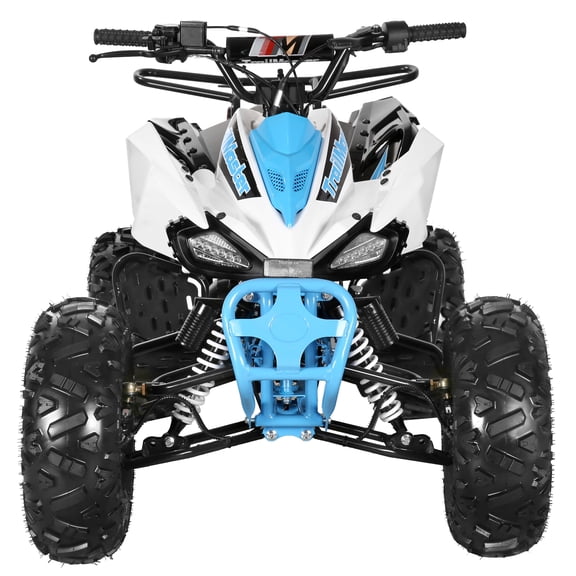 Trailmaster K125, 8" Wheel ,Sports style ATV, Automatic Trans, Reverse, Color Matched suspension, Front and Rear Brakes, Throttle Control