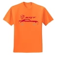 thumbnail image 2 of Wild Bobby, SRT Silhouette Street Racing Viper, Cars and Trucks, Men Graphic Tee, Orange, Medium, 2 of 4