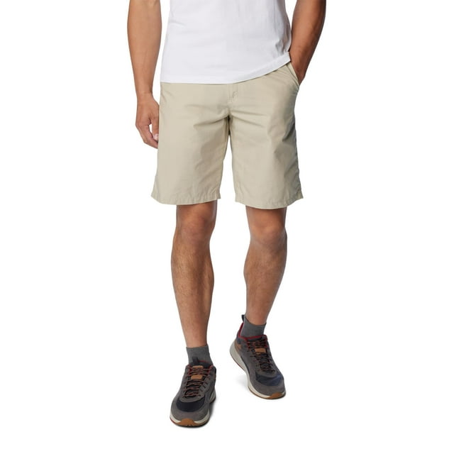Pantalón corto de senderismo Columbia Washed Out para hombre Fossil, talla 32