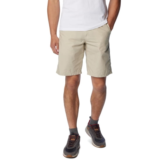 Columbia Mens Washed Out Hiking Short, Fossil, 44 x 10