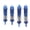 Blue, variant on M Buder 4pcs Aluminum Alloy RC Front Rear Shock Absorber Damper Set for 1/8 ARRMA Kraton Typhon Outcast Upgrades, Includes 2 Front (5.1 inches / 13 cm) & 2 Rear (4.6 inches / 11.7 cm) Parts, Brown