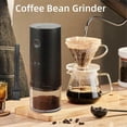 thumbnail image 3 of Portable Electric Coffee Grinder 38 Gears Adjustment One-Button Start Bean Grinder for Home Office T, 3 of 5