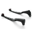 thumbnail image 2 of Krator Black Clutch + Brake Skeleton Skull Hand Levers Compatible with 1988-2007 Yamaha Virago 250 / XV250, 2 of 4
