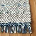 thumbnail image 3 of SAFAVIEH Natura Dimitar Geometric Area Rug, Ivory/Blue, 6' x 6' Square, 3 of 5