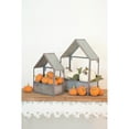 thumbnail image 6 of Tx USA Corporation Patio Decorative Metal House Shaped Planters, Set Of 2, 6 of 7