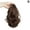 light brown, variant on Synthetic Hair Extensions Wigs Women Toupee Short Wavy Curly Claw Ponytail Hair Clip in Hair Extensions Women Hair Wigs P2T2