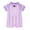Violet Minnie Mouse, variant on Disney Mickey Mouse Baby Boys' Short Sleeve Athletic Mesh Jersey Romper Blue Mickey Mouse