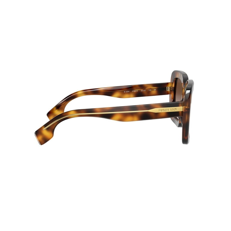 Burberry Polarized Grey Gradient Square Ladies Female Sunglasses 