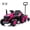 Pink, variant on Okybaby 12V Kids Ride on Tractor with Detachable Trailer, Electric Ride on Toys Car with Remote Control,LED Lights,Bluetooth,USB,MP3, Kids Tractor for Kids Aged 2-6,Pink