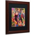 thumbnail image 2 of Trademark Fine Art "Thugs" Canvas Art by Josh Byer, Black Matte, Wood Frame, 2 of 4