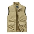 thumbnail image 1 of Birdeem Mens Work Clothes Jacket Solid Color Stand Collar Multiple Pockets Outdoor Sports Photography Leisure Coat, 1 of 11