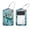 multicolored 5, variant on Swim Sea Turtle Underwater Luggage Tags with Stainless Steel Loop, 2 Pack Luggage Tag Holders for Travel Luggage Baggage Identifier
