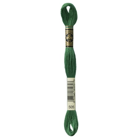 UPC: 0077540810703 | DMC 6-Strand Embroidery Cotton 8.7yd-Jade Green-Darker than 562