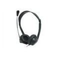 thumbnail image 2 of AVID AE-18 Headset - Stereo - Mini-phone - Wired - Over-the-head - Binaural - Circumaural - 6 ft Cable - Black, 2 of 2