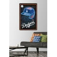 thumbnail image 2 of MLB Los Angeles Dodgers - Neon Helmet 23 Wall Poster with Pushpins, 22.375" x 34", 2 of 6