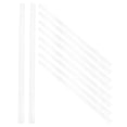 thumbnail image 1 of 10Pcs Bookbinding Slide Binders Spine Bars Slide Grip Binding Bars Plastic Slide Binders, 1 of 9