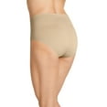 thumbnail image 4 of Jockey® Essentials Women's Seamfree® Slimming Brief Panties, Cooling Shapewear, Tummy Smoothing Underwear, Pack of 2, Sizes Small-3XL, 5353, 4 of 7