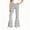 #16-White, variant on Pants for Girls 5T Flare Pants Colorful Big Polka Dot Print High Waist Flare Pants, Retro Stretch Bell Bottom Casual Trousers Back To School Clothes Blue