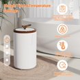 thumbnail image 1 of BeesClover Large 20L Bathroom Towel Warmer with Timer, Adjustable Heat & Safety Auto Shut-Off, Evenly Heated Towels & Bathrobes, 1 of 8