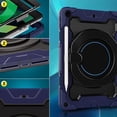 thumbnail image 6 of Iokmax Case for iPad 10.2 inch 9th/8th/7th Generation 2021/2020/2019 with 360 Kickstand Handle Shou lder Strap Heavy Duty Rugged Shockproof Protective Cover, 6 of 6