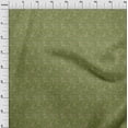 thumbnail image 4 of oneOone Viscose Chiffon Pear Green Fabric Leaves Craft Projects Decor Fabric Printed By The Yard 42 Inch Wide-aA, 4 of 5