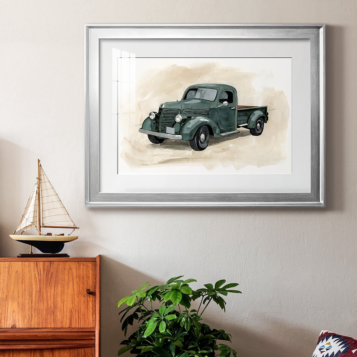 Pickup II Premium Framed Print - Ready to Hang