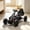 Black, variant on Kids Pedal Go Kart, Adjustable Seat, Durable Swing Axle, Safe Outdoor Ride-On Toy, Black