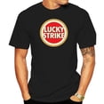 thumbnail image 1 of Camiseta de cigarrillo Lucky Strike para hombres, camisa Vintage nostálgica de algodón para fumar, Camiseta estampada de bronceado, camisetas de moda con cuello redondo Fivean unisex, 1 of 2
