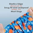 thumbnail image 4 of Wegreeco Pack of 4 Reusable Male Dog Belly Band, Washable Premium Male Dog Diapers, Super-Absorbent Dog Wraps(Fruit, Adventure, Small), 4 of 7