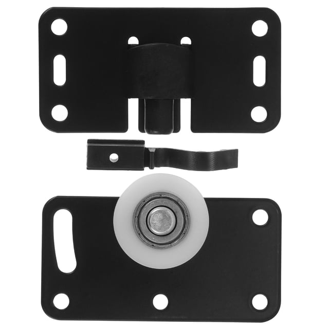 FUTUREORYY 1Set Metal Roller for Cabinet Doors Diy Maintenance Smooth Sliding 3.1X1.6X0.07In