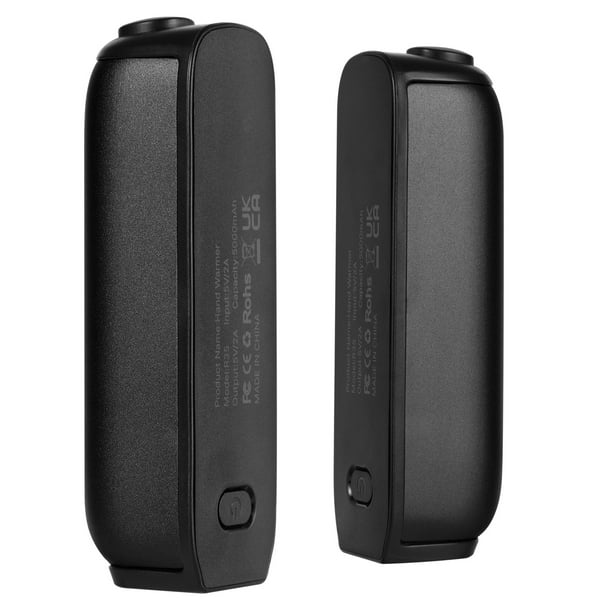 Calentadores de manos recargables (paquete de 2), calentadores de manos eléctricos de bolsillo, reutilizables, portátiles, calentadores de manos USB 2 en 1 magnéticos