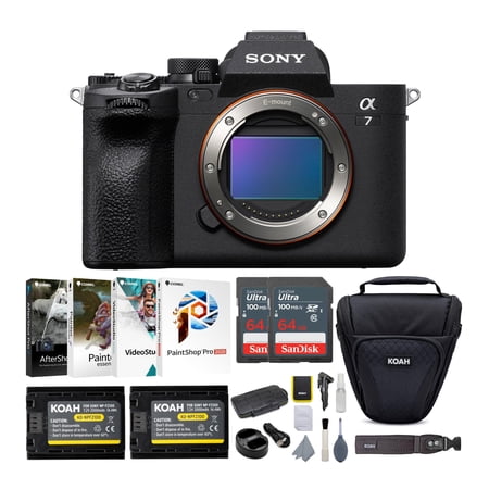 Sony Alpha 7 IV Full-frame Mirrorless Interchangeable Lens Camera Bundle