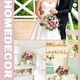 thumbnail image 7 of 2Pcs Peonies Artificial Flowers,Small Silk Flowers Fake Peonies Bouquet Rose Flower Arrangement Table Centerpiece for Wedding Party Home Decoration (Pink), 7 of 7