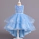 thumbnail image 3 of Flor Niñas Princesa Lentejuelas Bebé Boda Navidad Fiesta Trailing Vestido Adolescente Niños Elegantes Vestidos Para 3-15 Años, 3 of 3