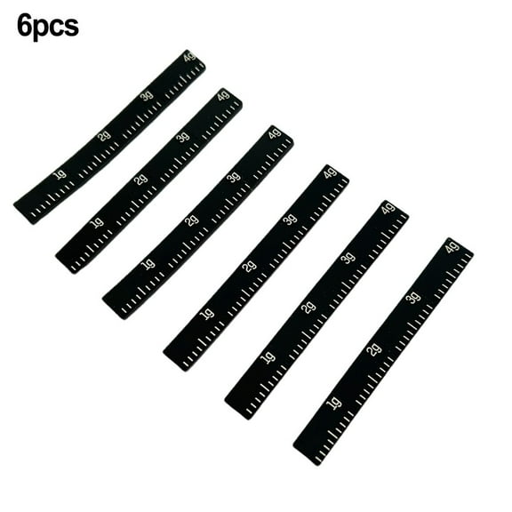 Splihome Silicone Material Tennis Racket Weights Set of 6 for Balance Adjusting