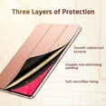 thumbnail image 2 of New iPad Pro 11 Case 2020 with Hard Back Cover -Transparent Lightweight Stand Case with Auto Sleep/Wake Feature ROSE GOLD, 2 of 8