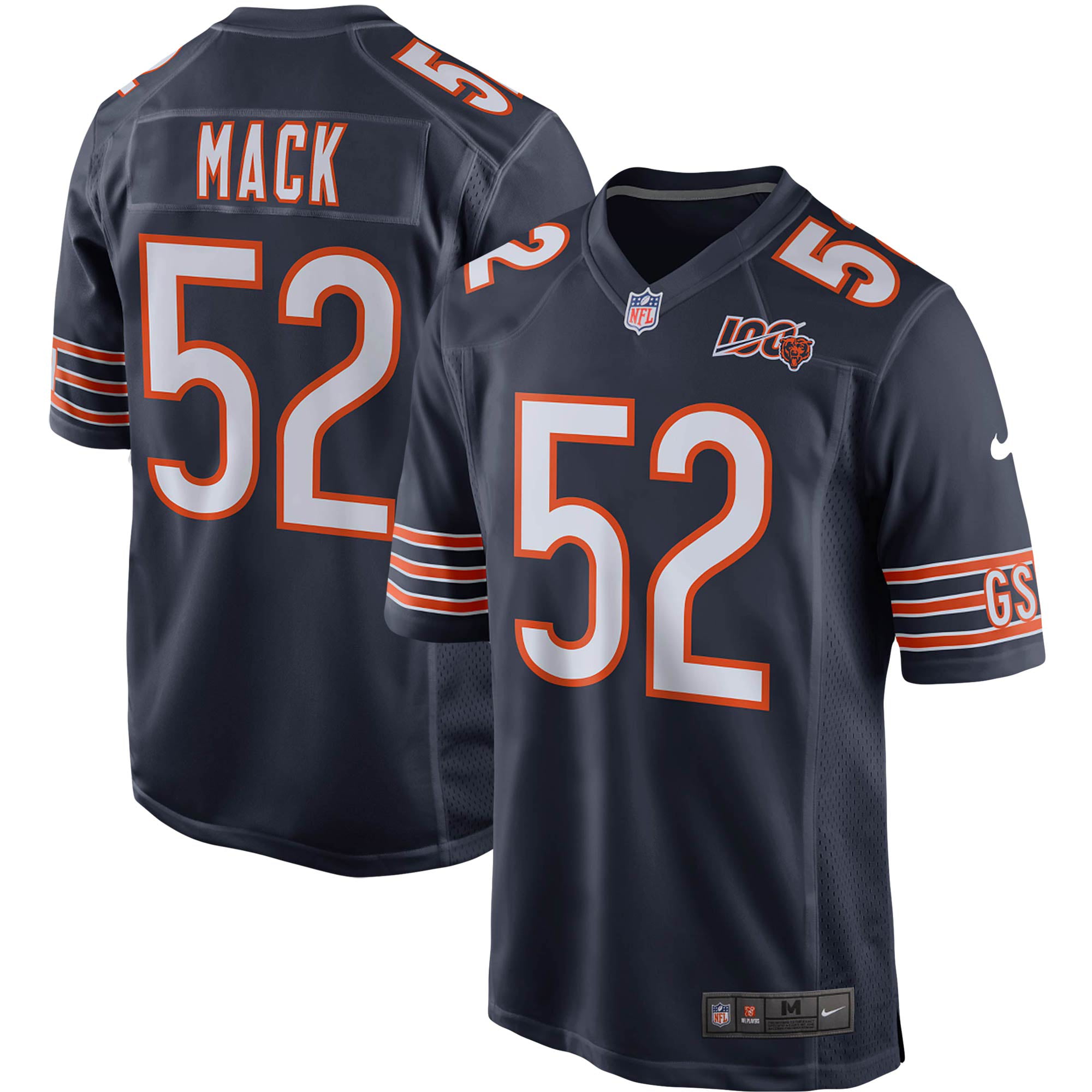 mack 52 bears jersey