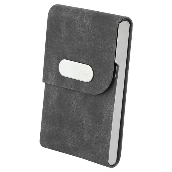 Metal Wallet Proof Credit Card Holder Case Pocket (Black)