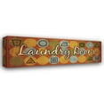 thumbnail image 1 of N Harbick 32x14 Gallery Wrapped Canvas Wall Art Titled - Laundry Symbols Panel I, 1 of 4
