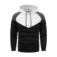 thumbnail image 2 of AherBiu Hoodies For Men Fleece Lined Drawstring Sweatshirts With Pockets Fall Winter Warm Solid Color Casual Workout Pullovers, 2 of 7