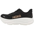 thumbnail image 1 of Hoka Bondi 9 Noir/or Rose Chaussures de Course pour Femmes, 1 of 5