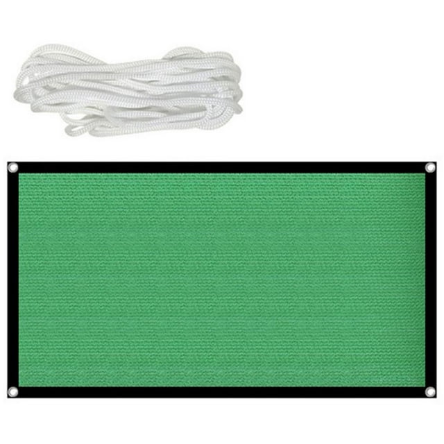 Sun Shade Sail Cloth Polypropylene Sun Sail Breathable Sunscreen Awning Portable Heat Resistant