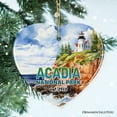 thumbnail image 2 of Majestic Acadia National Park Artwork Ornament, Travel Souvenir and Christmas Gift, 2 of 10