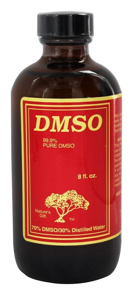 Nature's Gift DMSO - Liquid Unfragranced Glass Bottle - 8 fl. oz