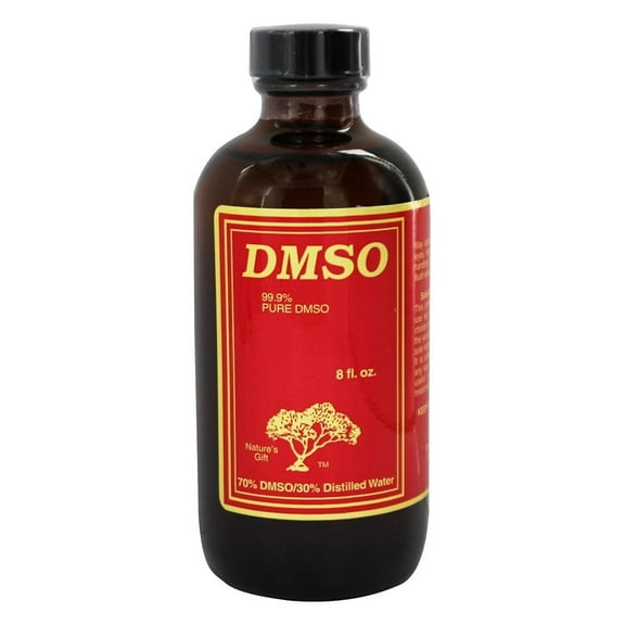 Nature's Gift DMSO - Liquid Unfragranced Glass Bottle - 8 fl. oz.