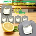 thumbnail image 3 of xcivi 6 Pack Replacement Lemon Scented Deodorizer Pod for Simplehuman, EKO Pod Holder, Compatible with Trash Can, Deodorizer Refills for Bathroom, Closet, Storage, Odor Eliminator for Trash Cans, 3 of 7
