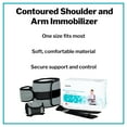 thumbnail image 6 of McKesson Shoulder Immobilizer, One-Size Fits Most, Low-Profile Design, 1 Ct, 6 of 12